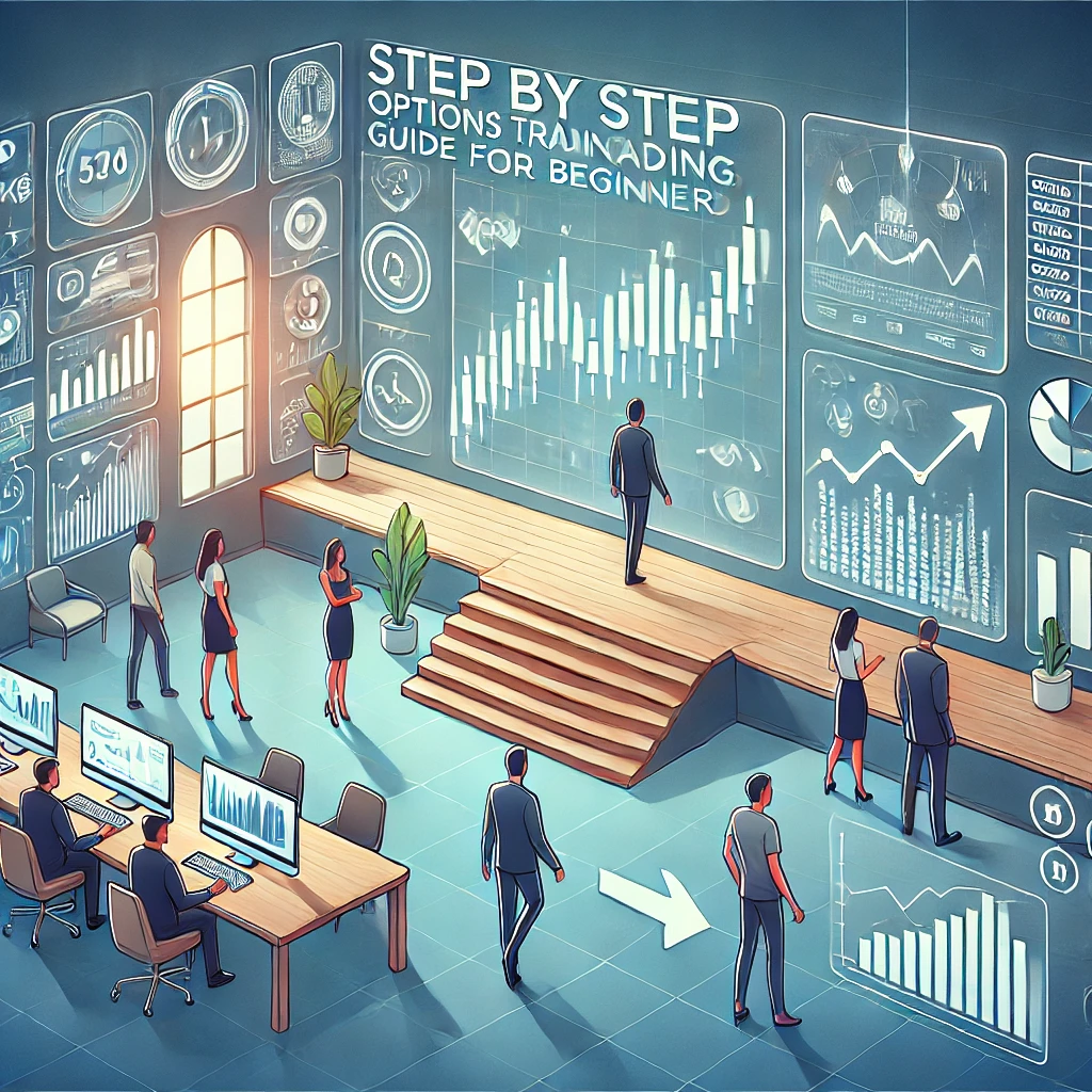 Step by Step Options Trading Guide for Beginners: Build Wealth with Ease