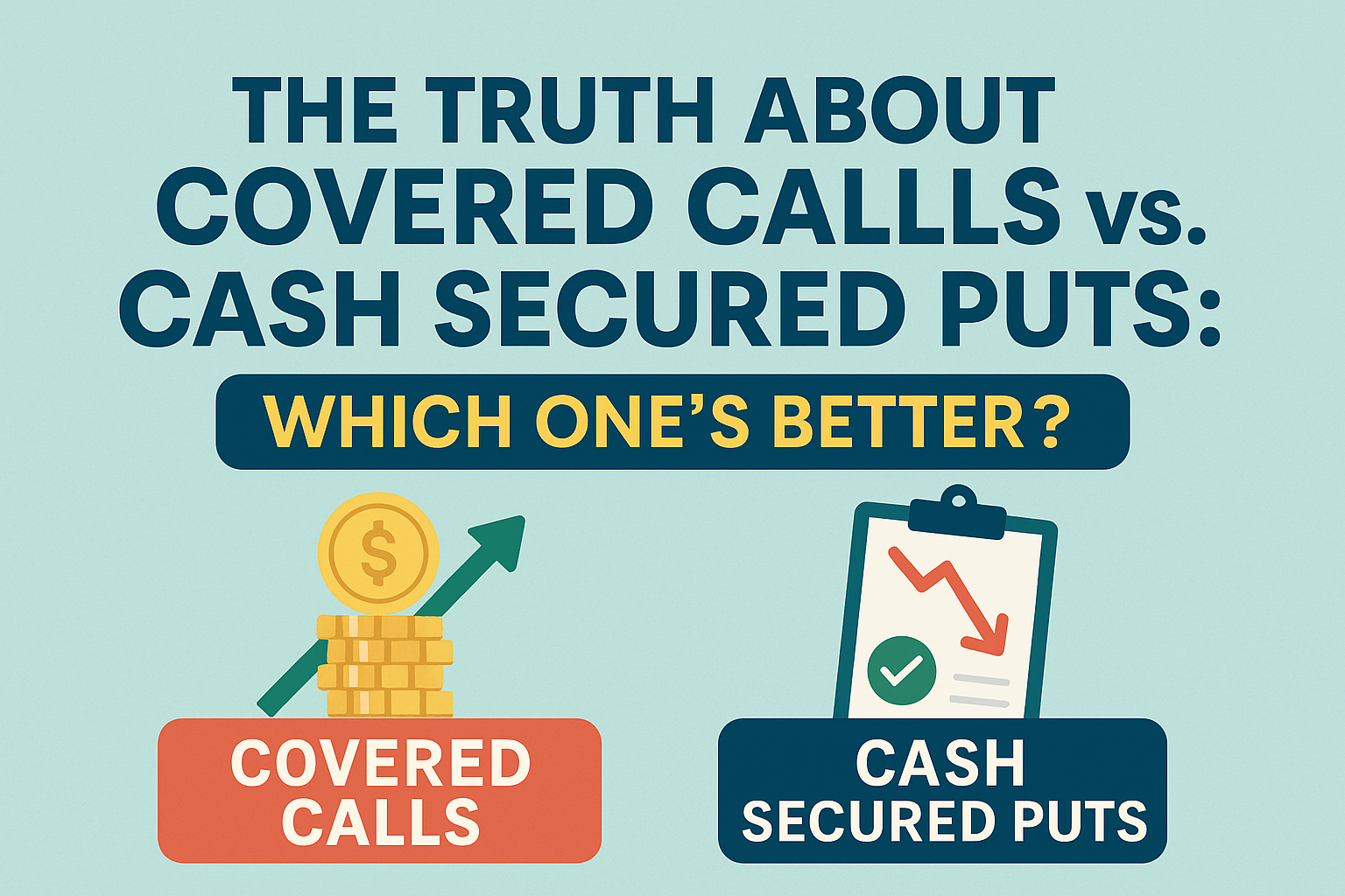 The Truth About Covered Calls vS Cash Secured Puts: Which One’s Better?